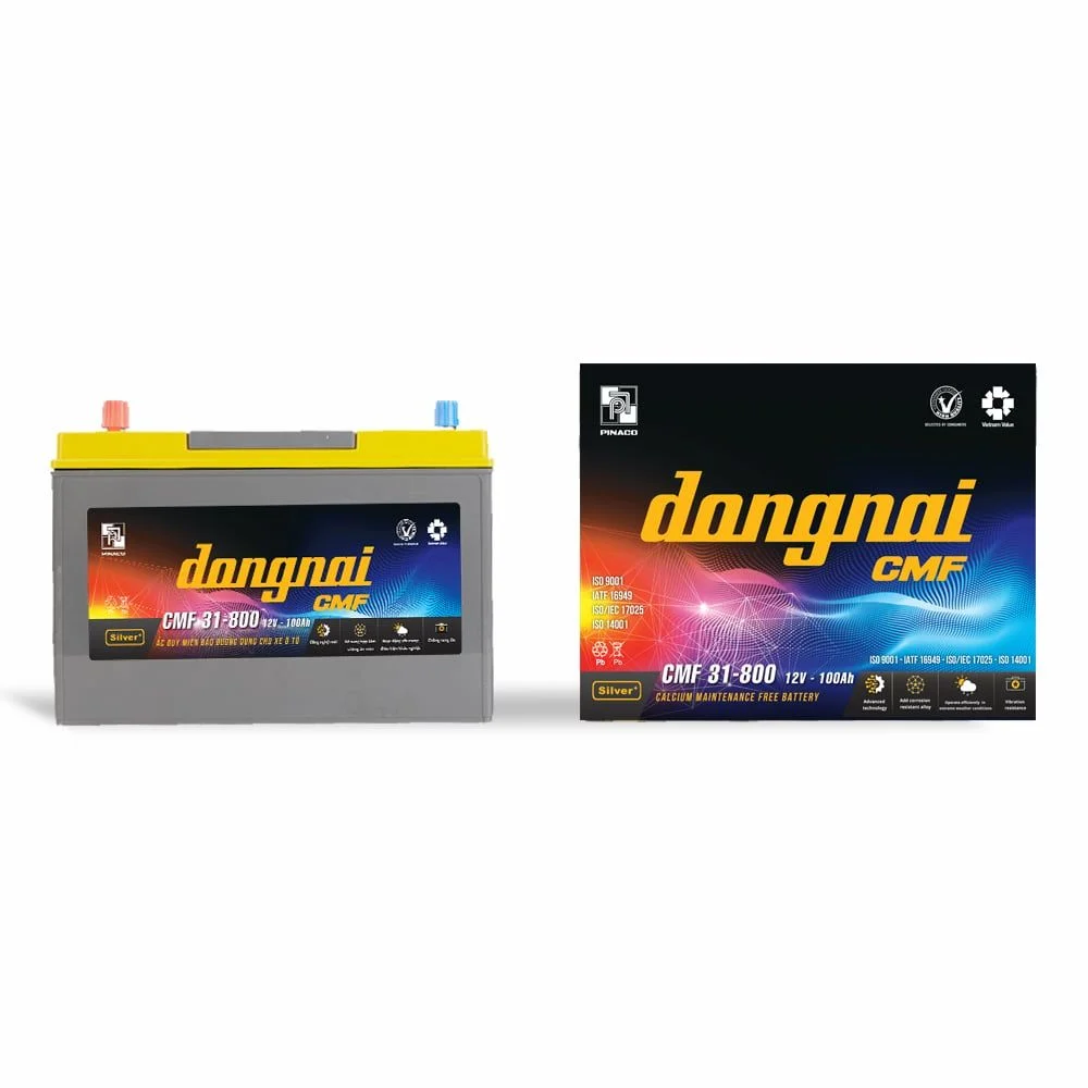 Ắc quy khô miễn bảo dưỡng Đồng Nai CMF 31-800 - 12V - 100Ah