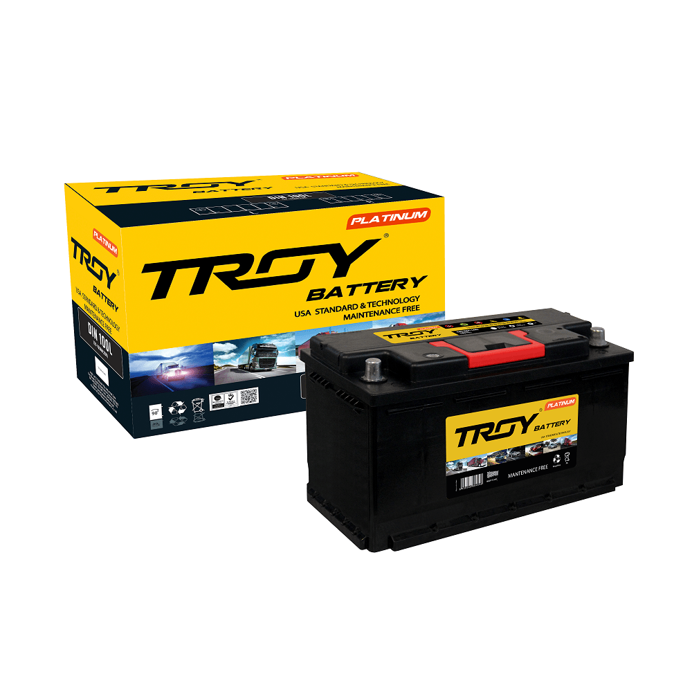 Ắc Quy TROY 12V 100Ah CMF DIN100