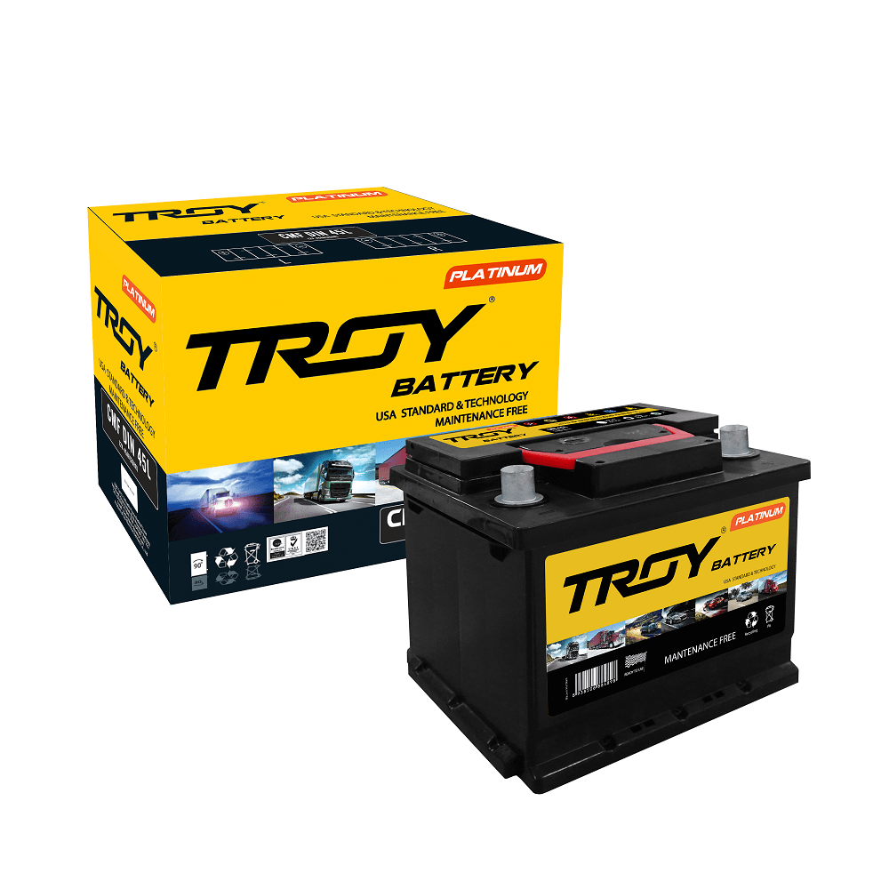 Ắc Quy TROY DIN45 CMF 12V 45Ah