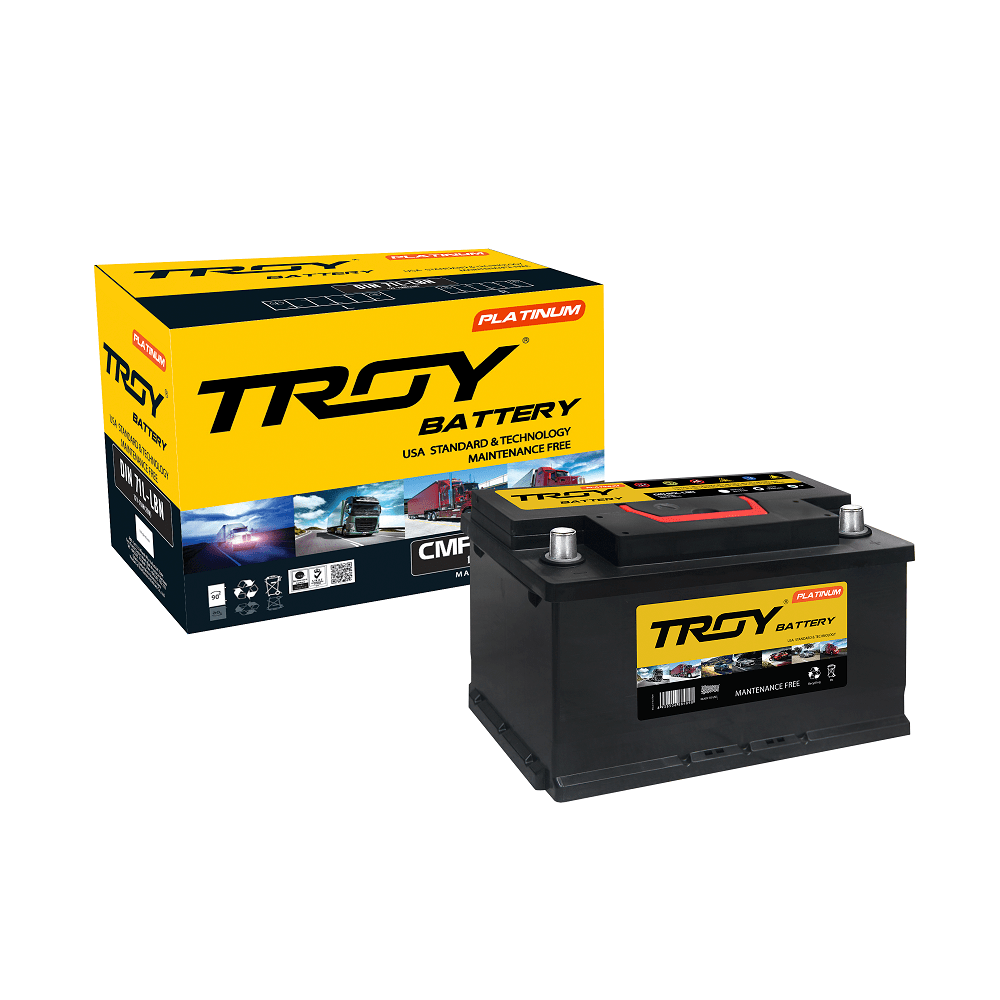 Ắc Quy TROY 12V 71Ah CMF DIN71